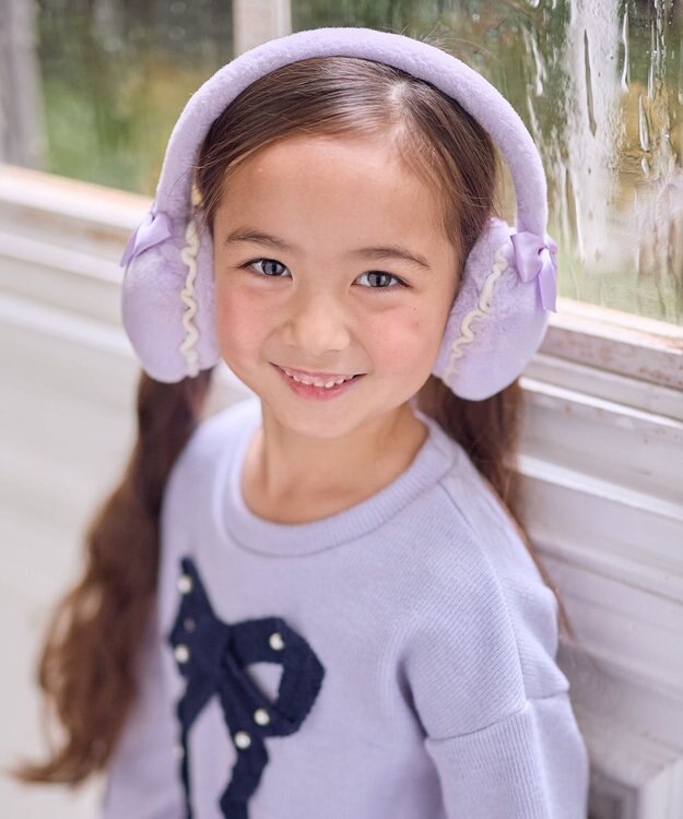 ANY KIDS マカロンイヤーマフ ラベンダー