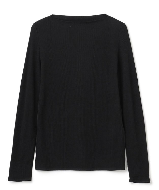 BEIGE， 【一部店舗限定・洗える】FORD / ボートネックトップス Black