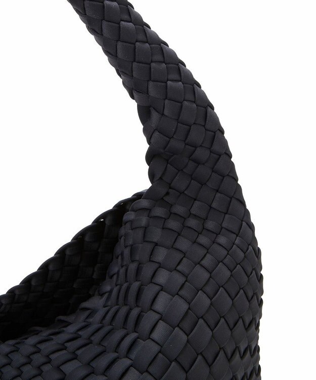 TOPKAPI 【TREASURE TOPKAPI】ネオプレン イントレチャート ワンハンドル ショルダー バッグ ダークグレー