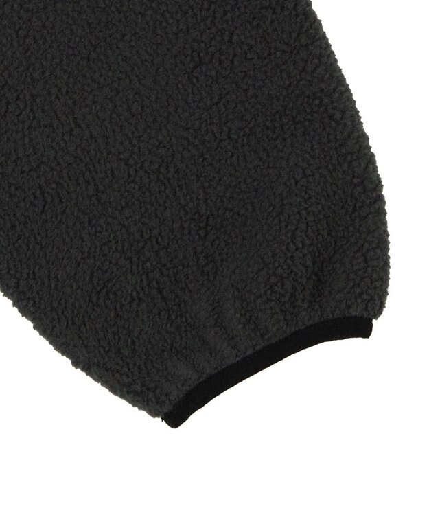 WEGO 【ユニセックス着用】フリース　ハーフZIPプルオーバー ダークグレー