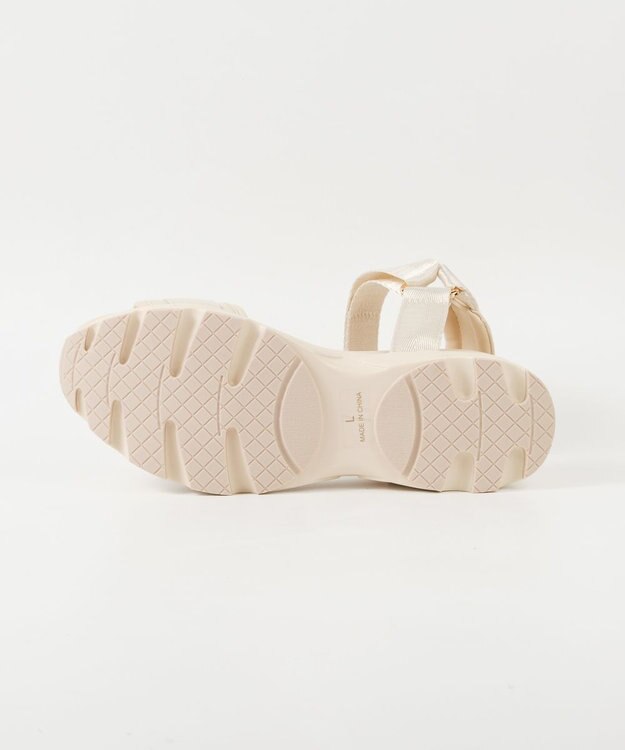 BONTRE 【pied du lapan/ピエドラパン】ベルクロスポーツサンダル/50721ZI アイボリー