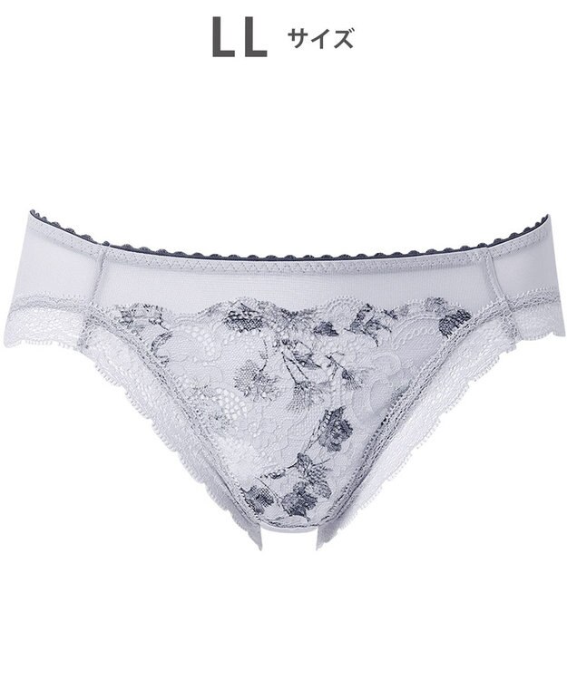 WACOAL ショーツ 【重力ケアブラ】 BXB194とペア はきこみ丈あさめ ナイロンベア天竺素材(バック) レディース PXB194 /ワコール チャコールグレー