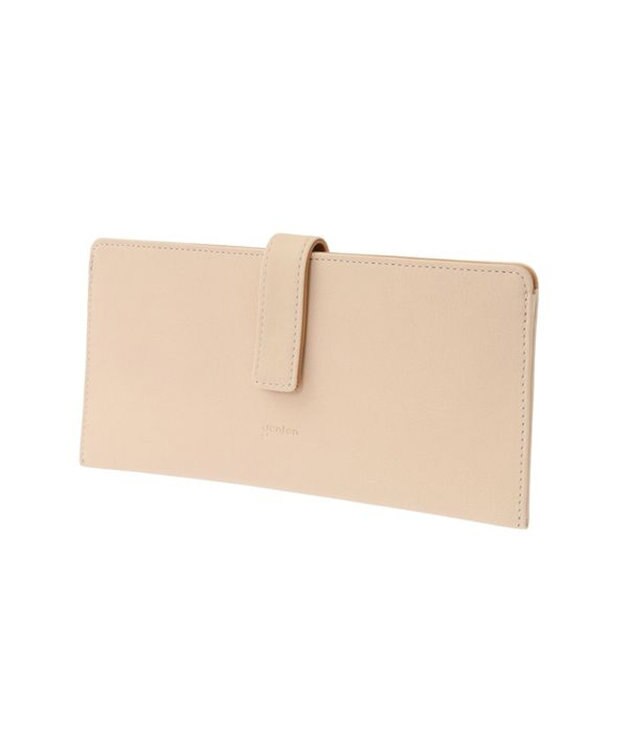 genten ピア 長財布 エクリュ