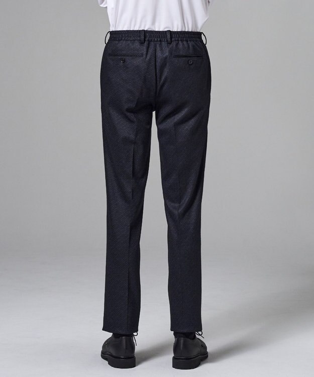 JOSEPH HOMME 新素材【セットアップ対応 / ストレッチ】スロープドビージャージー　テーパードパンツ / CITY EASY ネイビー系