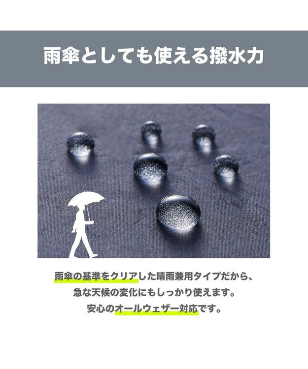 MOONBAT 【大きめ】晴雨兼用日傘 自動開閉 無地／一級遮光 遮熱 UV ワイド58cm ネイビーブルー