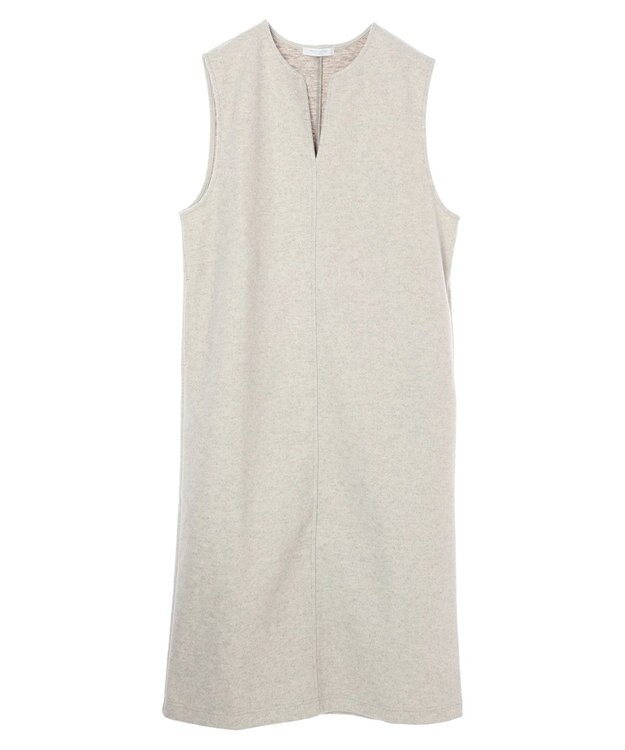 Green Parks 圧縮ポンチキーネックジャンスカ Ivory