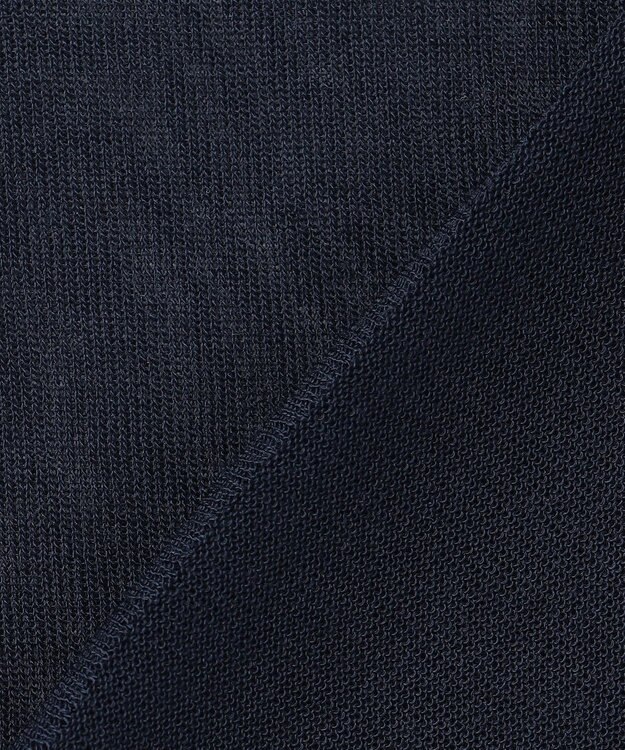 BEIGE， GOVERNOR / シアー Vネックチルデンニット Navy
