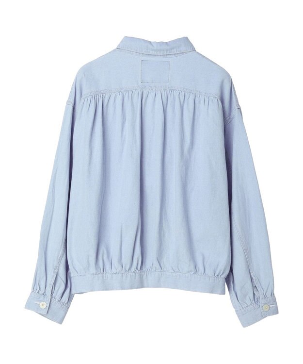 CRAFT STANDARD BOUTIQUE ライトデニムギャザーＧジャン Light Indigo