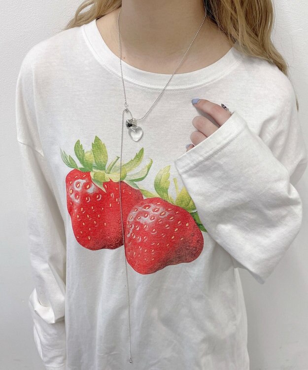 WEGO L2Pクリアハートモチーフネックレス 柄2