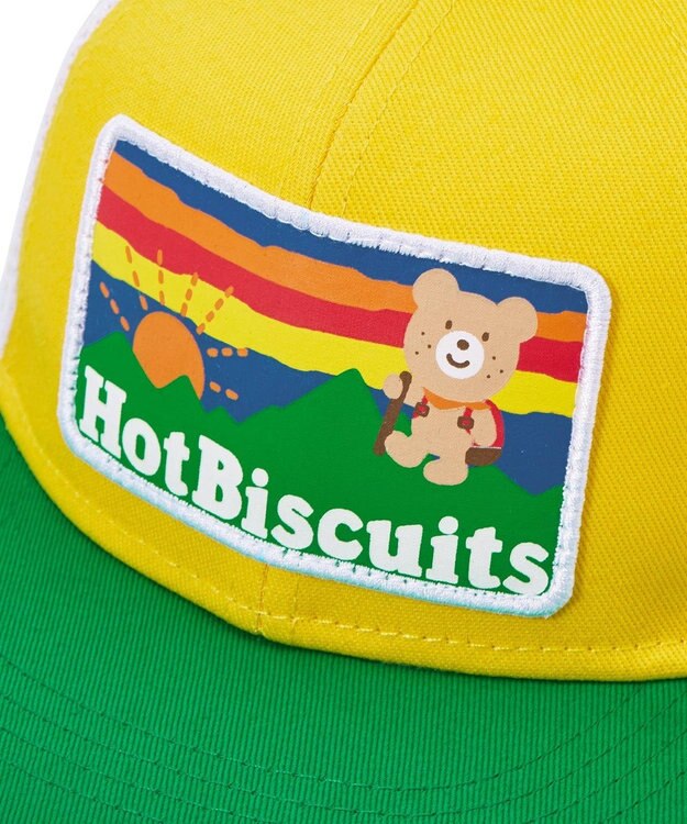 MIKI HOUSE HOT BISCUITS 【46-54cm】 メッシュキャップ（帽子） 黄