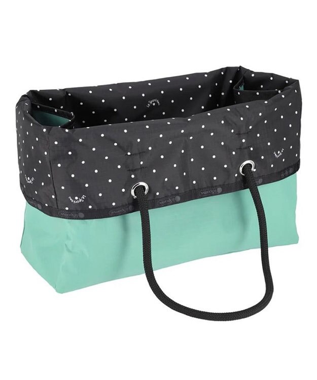 LeSportsac LARGE 2 WAY TOTE/プティドット/セージグリーン プティドット/セージグリーン