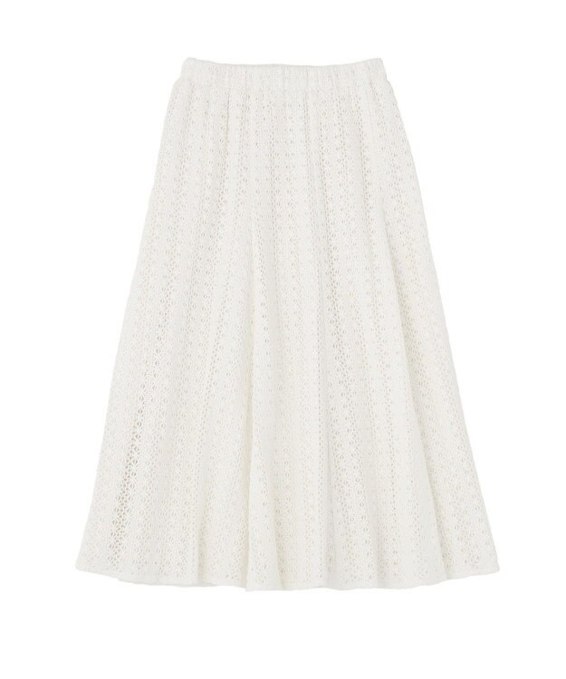 AMERICAN HOLIC レースロングマーメイドスカート Ivory