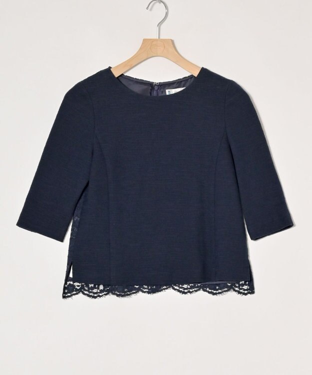 ONWARD Reuse Park 【組曲】ブラウス春夏 ネイビー