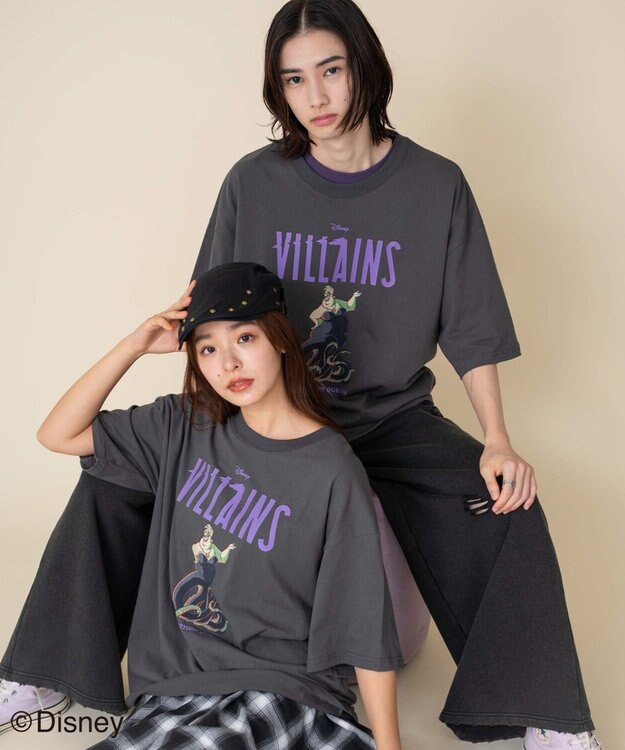 WEGO 【ユニセックス着用ITEM/SMLサイズ展開】VILLAINSグラフィックT（S） 柄4