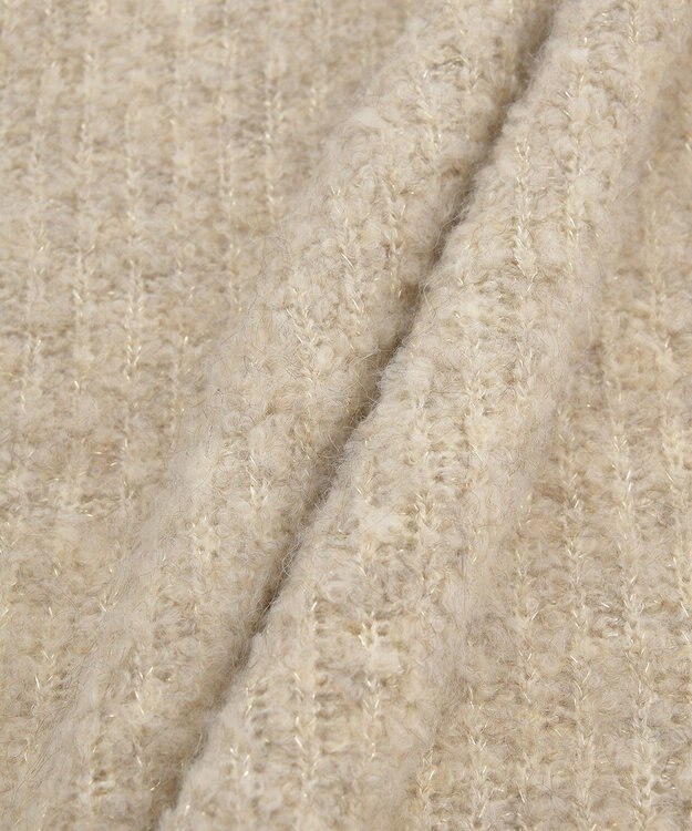 Green Parks ブークレＭＩＸニットチュニック Ivory