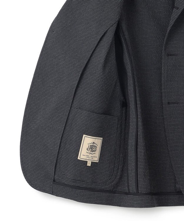 J.PRESS MEN 【WEB・一部店舗限定】ストレッチサッカー ジャケット グレー系8