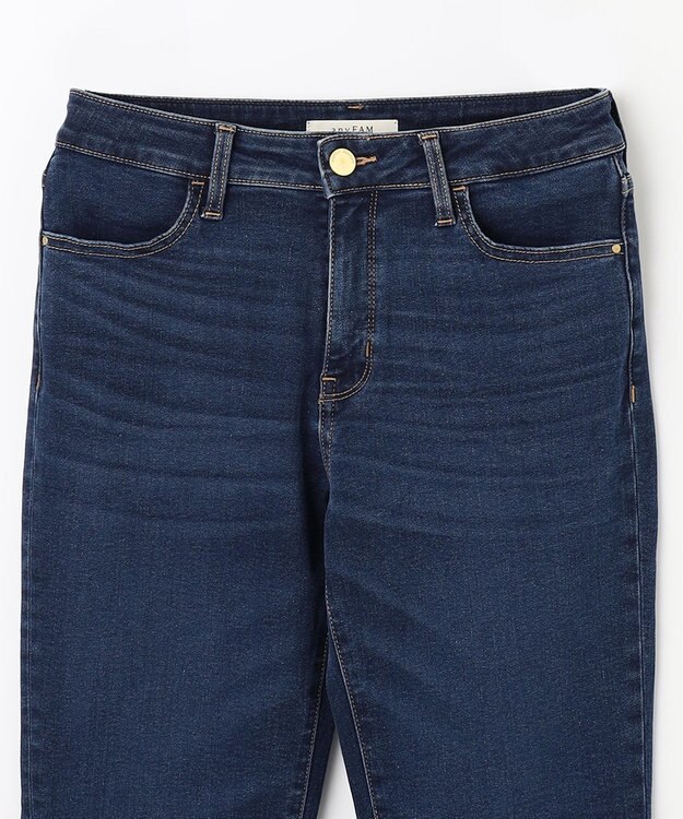 ANY L 【洗える】STYLE UP SKINNY デニムパンツ フェードインディゴ