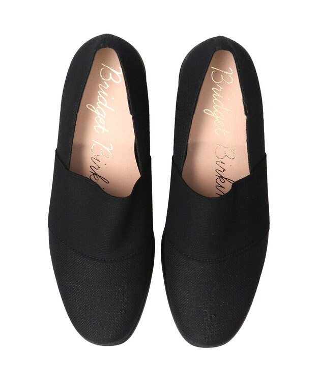 Bridget Birkin 【Bridget Birkin】甲ゴムヒールアップレインパンプス ブラック雑材