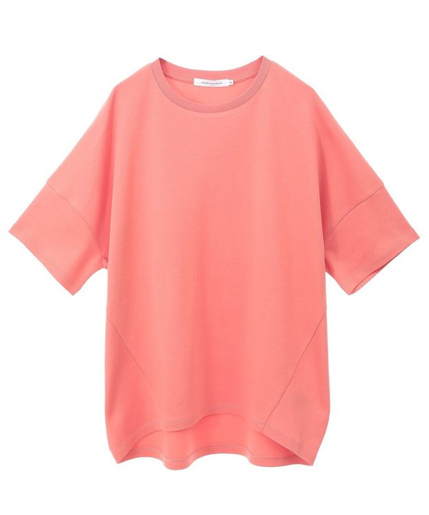 AMERICAN HOLIC 【新色追加】【接触冷感】コクーンシルエットカットソー Orange