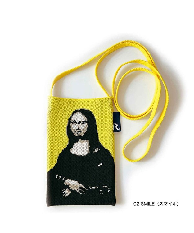 ROOTOTE 8350【スマホ入れ】LT.サコッシュ.ami.アート-A 02 ：スマイル