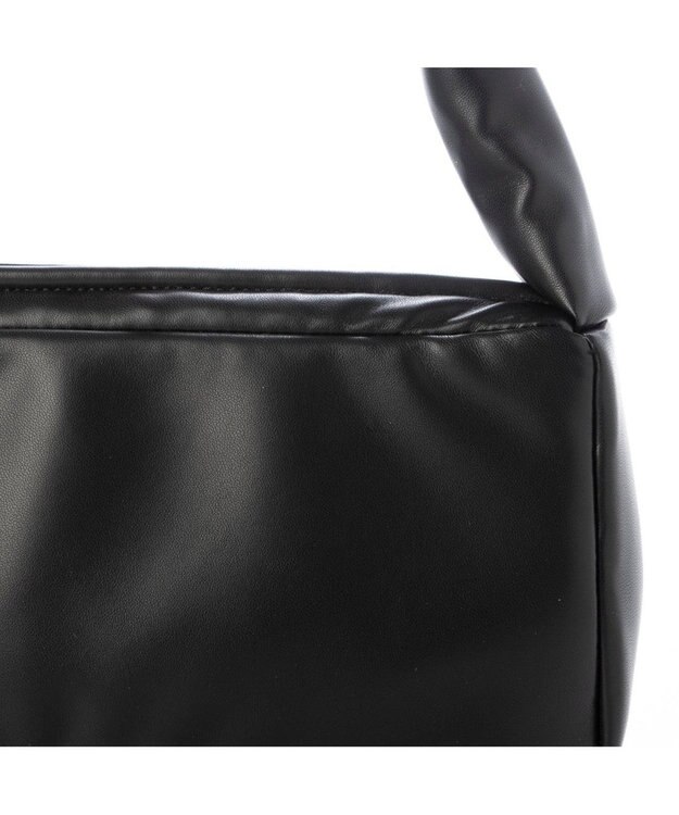 UNBILLION カシュカシュ cachecache / 横長パフバッグ ブラック