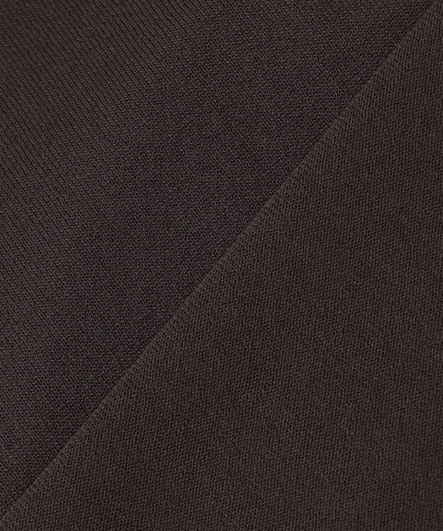 UNFILO スゴ機能 ハーフスリーブニットT ブラウン