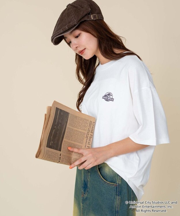 WEGO 【ユニセックス着用ITEM/SMLサイズ展開】JURASSIC　PARKグラフィックT（S） 柄3