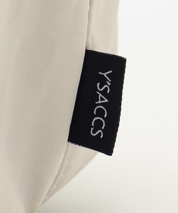 Y'SACCS Polka Dots　タックラウンド2WAYミドルトート アイボリー