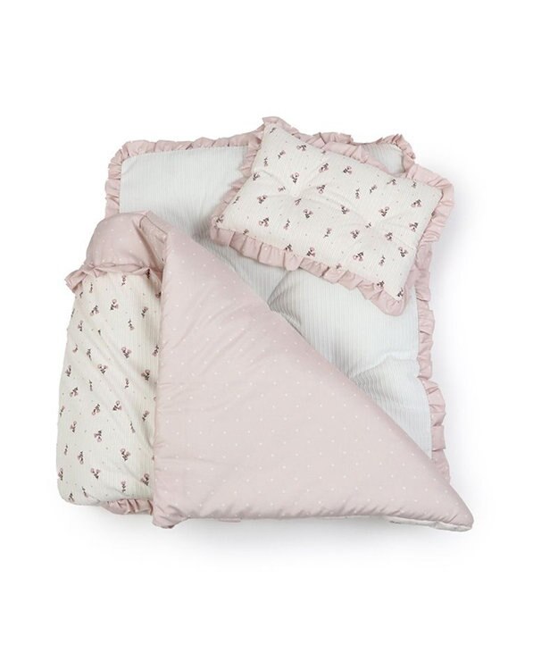 PET PARADISE ペットパラダイス ペット木製ベッド＆花柄布団 ベッド＆花柄布団セット