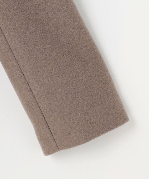 組曲 L ウールモッサ ショートコート ブラウン系