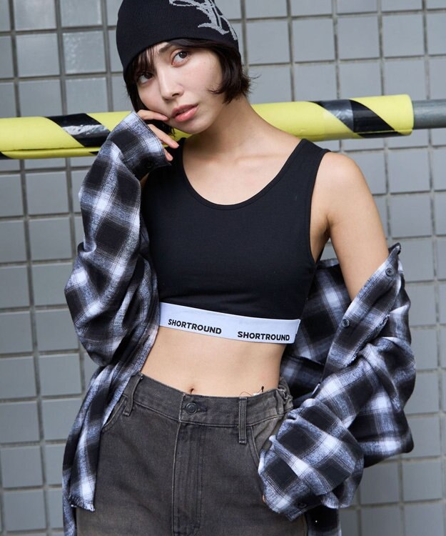 WEGO ロゴブラトップ ブラック