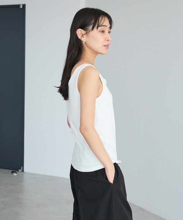 CRAFT STANDARD BOUTIQUE 前後2WAYタンクトップインナー White