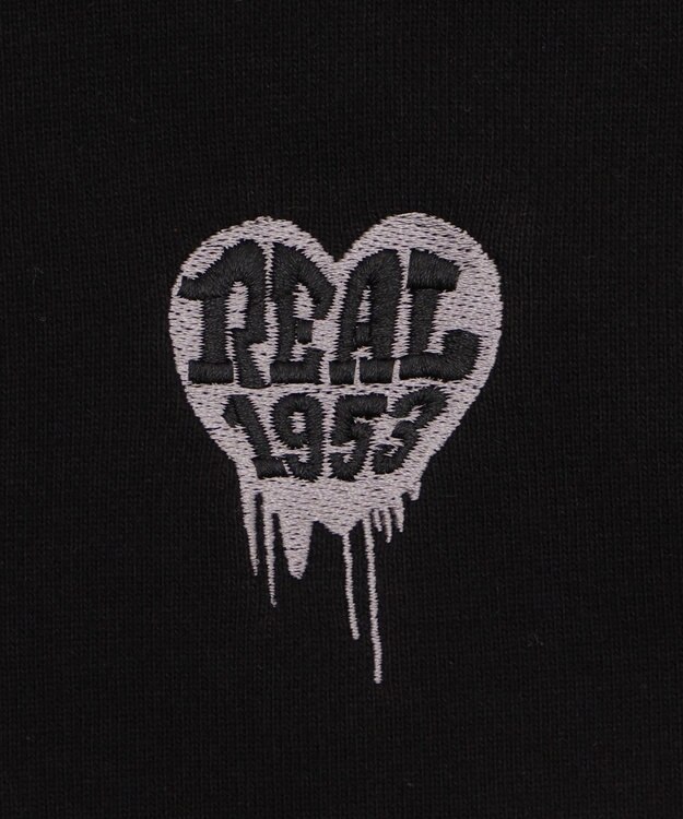 WEGO 【ユニセックス着用ITEM/MLサイズ展開】ワンポイントノースリジップパーカー ブラック