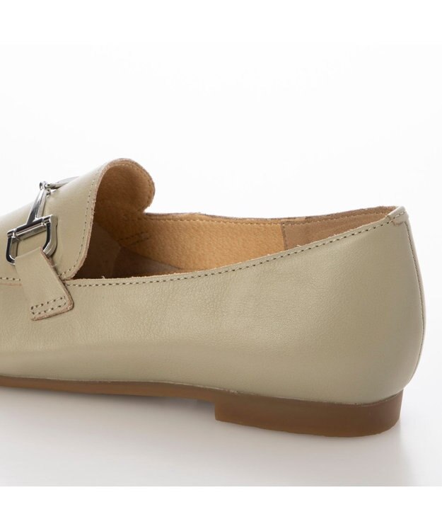 ing <ing>【WEB限定】レザービットローファー ライトグリーン