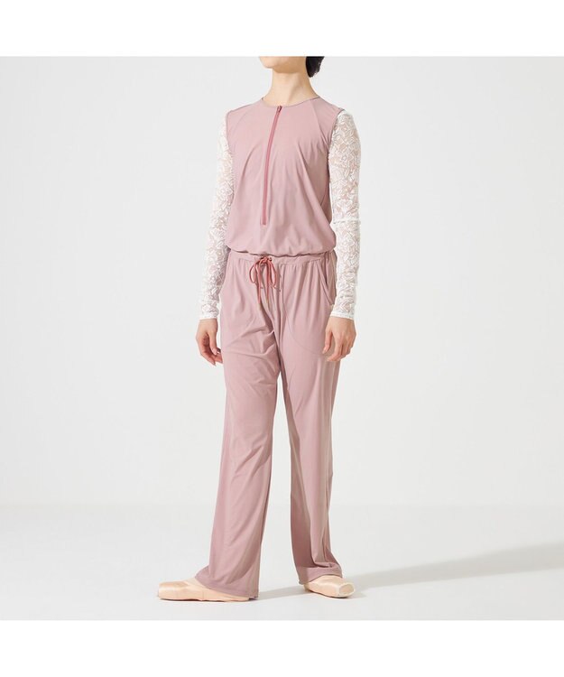 Chacott ジュニア　オールインワン グレイッシュローズ