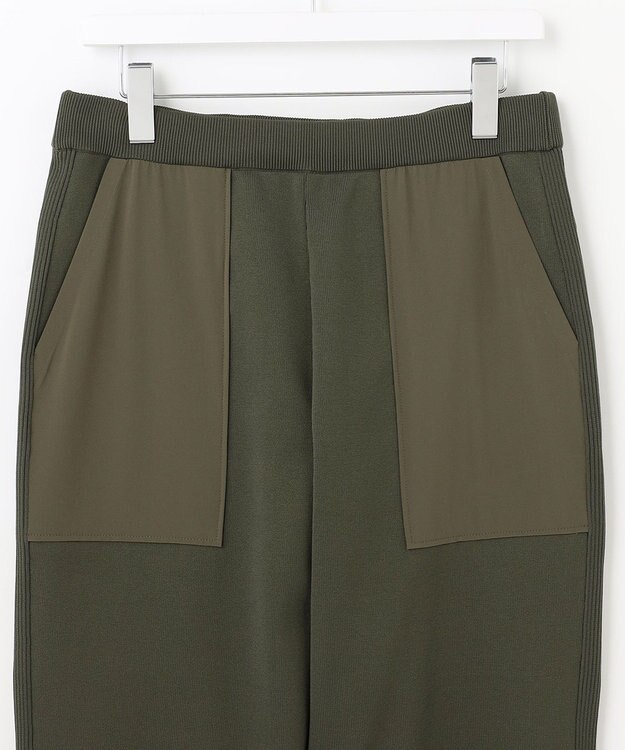 23区GOLF 【23Fondation/MEN】ニット ジョガーパンツ カーキ系