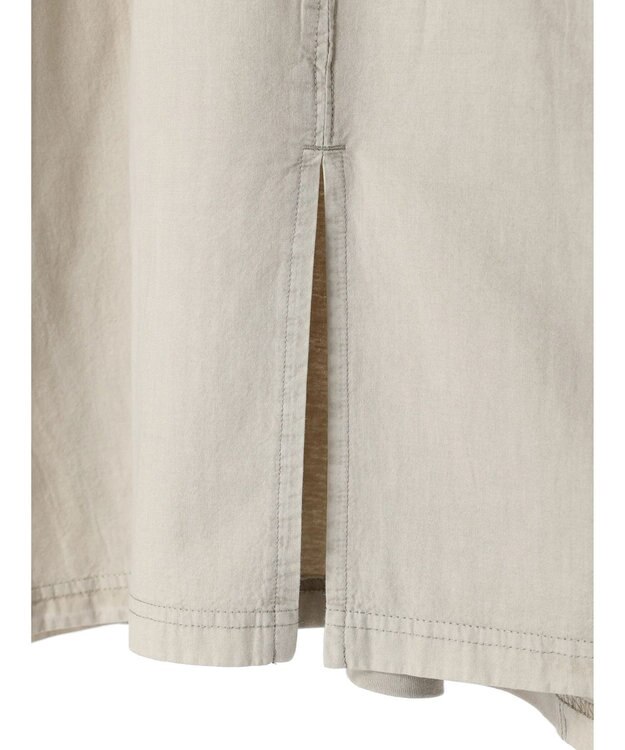 Green Parks ピグメントドッキングチュニック Beige