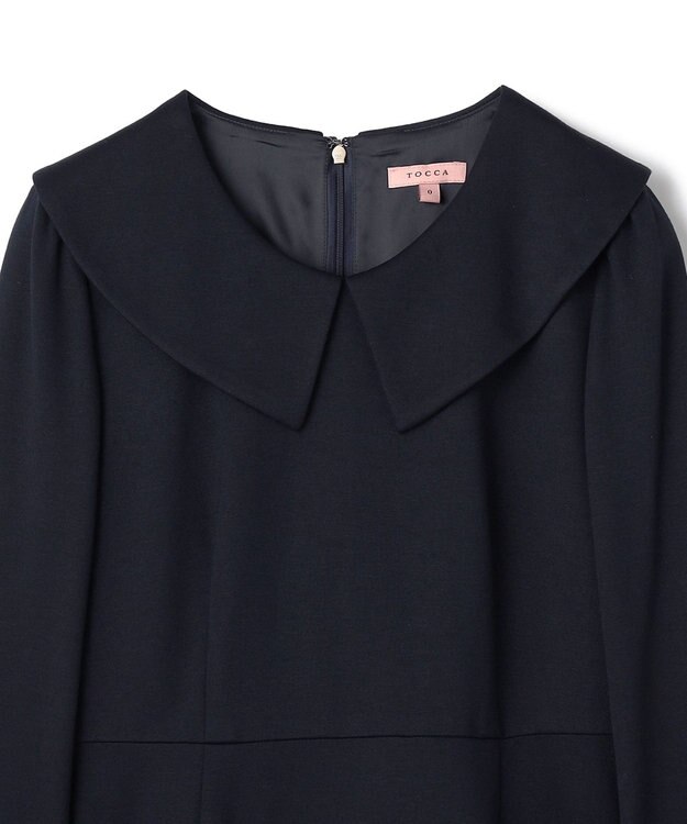 TOCCA 【00サイズあり・洗える】LUCE カラードレス ネイビー系