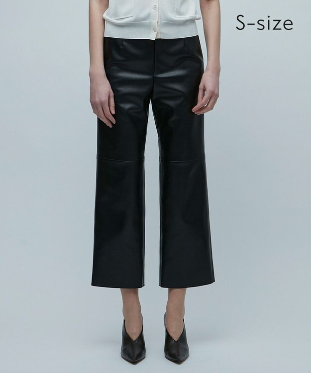 BEIGE， 【S-size】DUPHOT / レザーパンツ Black