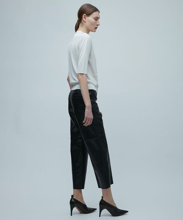 BEIGE， DUPHOT / レザーパンツ Black