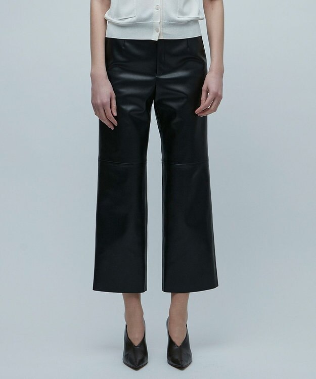 BEIGE， DUPHOT / レザーパンツ Black