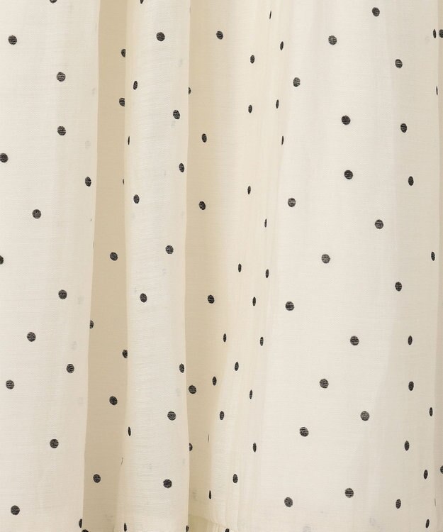 Feroux ドットティアード スカート アイボリー系1