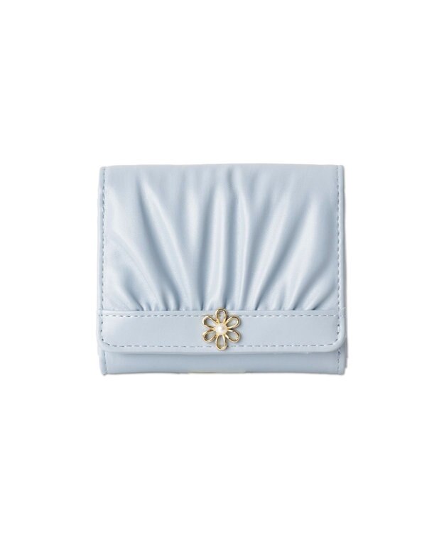 WEGO フラワーギャザーウォレット サックス