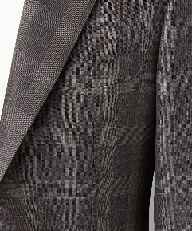 GOTAIRIKU 【CANONICO/カノニコ】 リベンジ 150's 通年スーツ（ブラウン×チェック） ダークブラウン系4