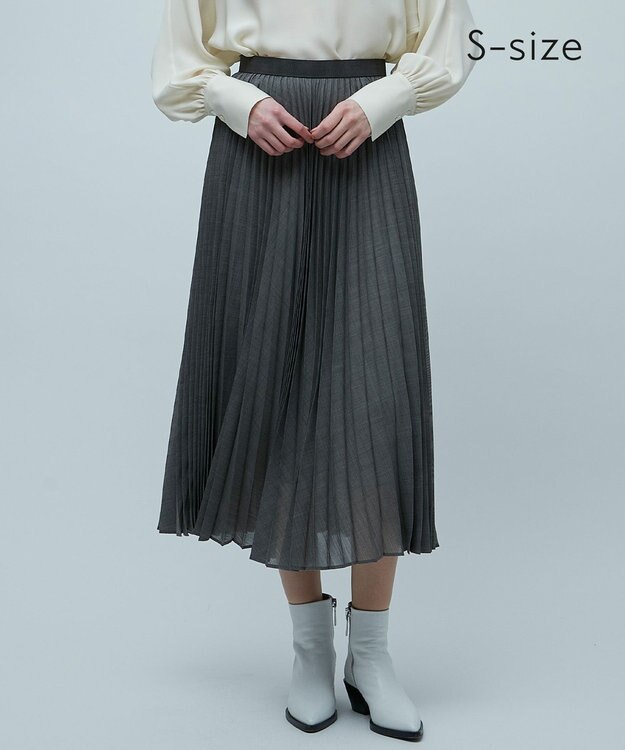 BEIGE， 【S-size】MOYE / プリーツスカート C.Gray