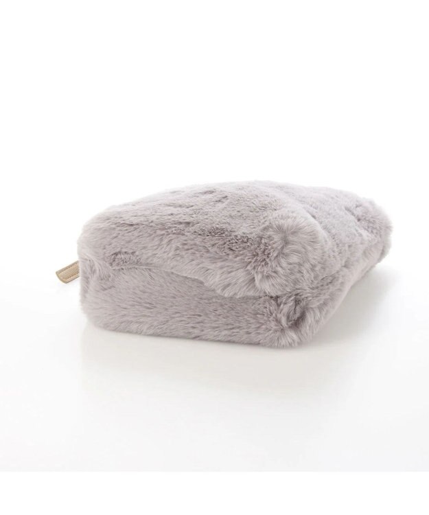 UNBILLION cachecache エコファーワンハンドルミニトートバッグ グレー