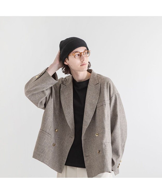 林八百吉商店 un chapeau コットンビーニー ブラック