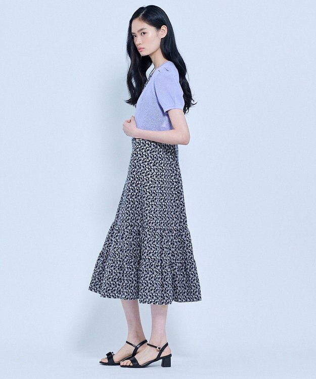 TOCCA 【星風まどかさん着用】SOLAR GLOW KNIT カーディガン ライラック系