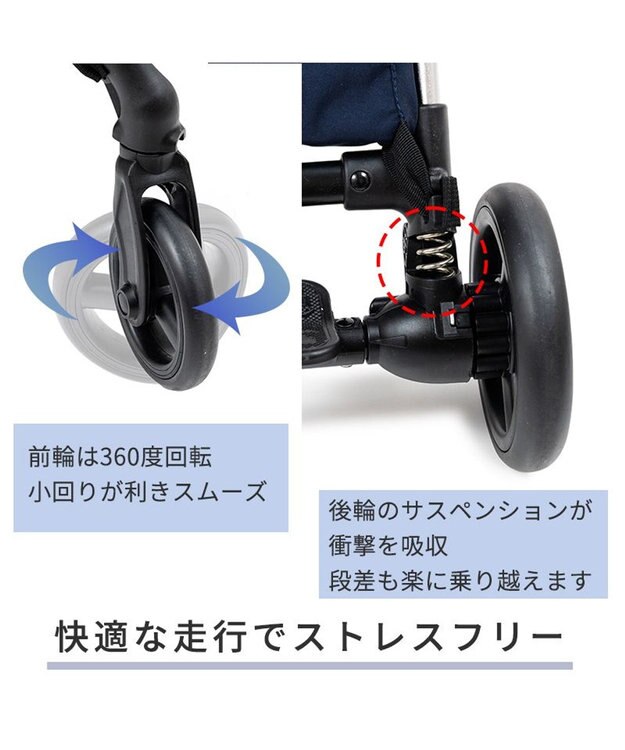 PET PARADISE ショップ限定カラー smooca mini ペットカート 《ネイビー》 ネイビー