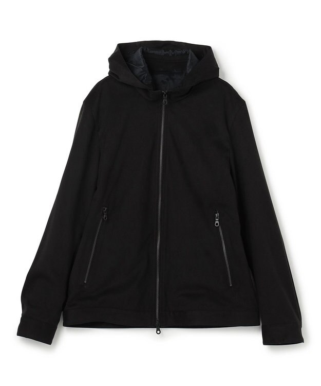 JOSEPH HOMME 【新素材】スムーススエードストレッチ　フーディー ブラック系